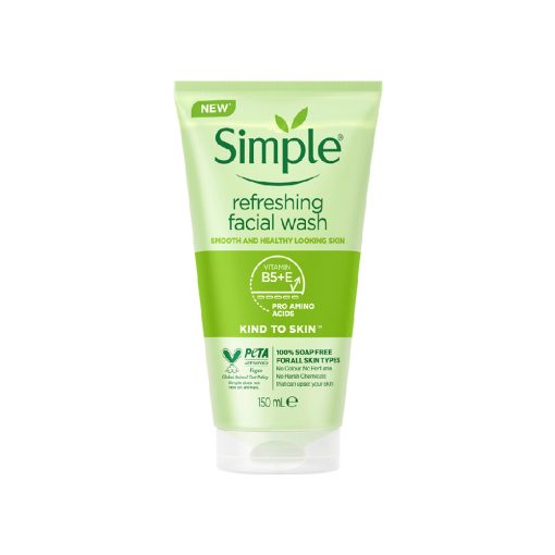 Simple Kind To Skin Refreshing Facial Wash Gel - 150 ml